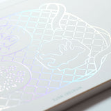 HITOTOKI NOTE 専用リフィル(パスポートサイズ )箔押し オーロラ