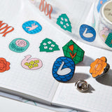 SODA ピンバッジ (ステッカータイプ)