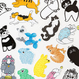 HITOTOKIステッカーねこセット nanana