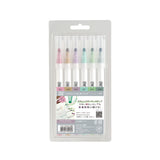 呉竹 ペン ZIG クリーンカラードット シングル マイルドスモーキーセット