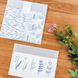 サンキューカードセット 5flowers(totoganashi)