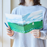 HITOTOKI NOTE スクエアサイズ ソフトカバータイプ アオゾラ