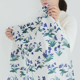 Handkerchief Sumire(blue 白ベース) (大槻優美)