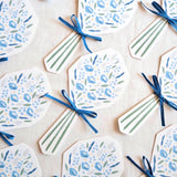 ブーケカード 青(中村玲子)