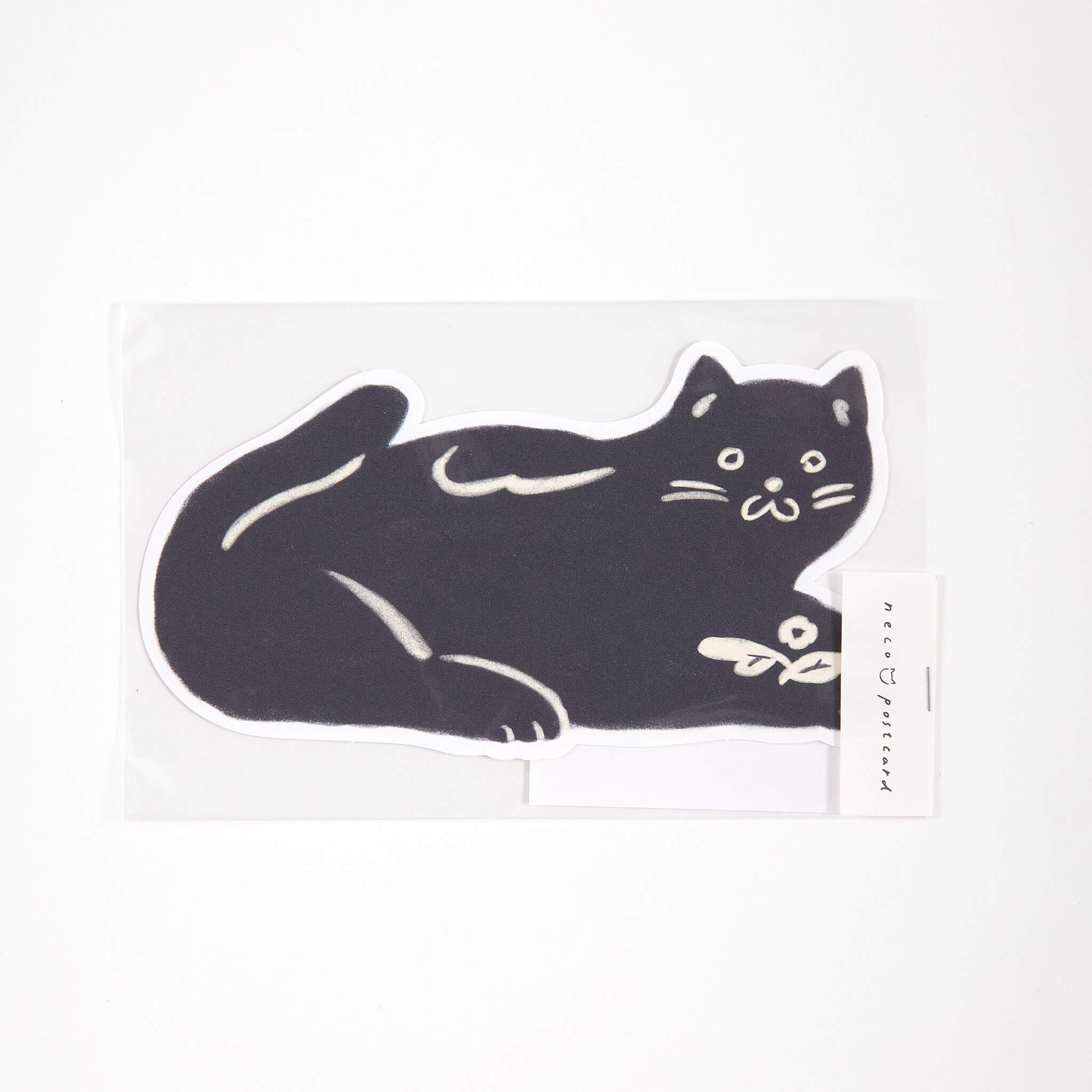 猫ポストカード 黒猫（中村玲子）｜HITOTOKI公式オンラインストア