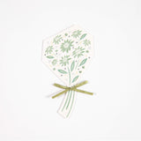 ブーケカード 緑(中村玲子)