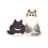 HITOTOKI公式オンラインストア|よりそうねこ ステッカー (nanana)