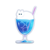 HITOTOKI公式オンラインストア|シュワシュワねこ ステッカー (nanana)