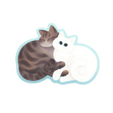 HITOTOKI公式オンラインストア|くっつくねこ ステッカー (nanana)