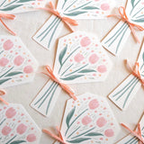 ブーケカード 赤(中村玲子)