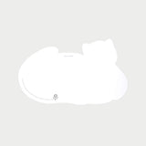 猫ポストカード 白猫(中村玲子)