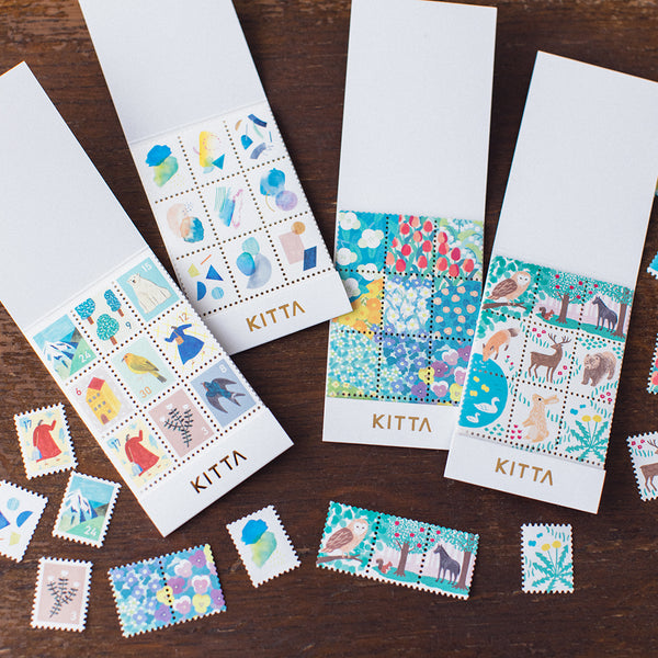 「KITTA」に新作の切手風シールと透明型抜きタイプが登場！