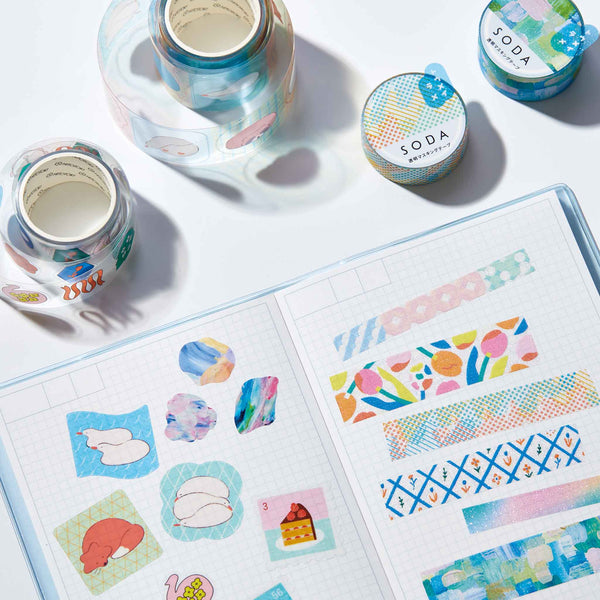 SODA透明マスキングテープ】タイプ別におすすめの使い方をご紹介