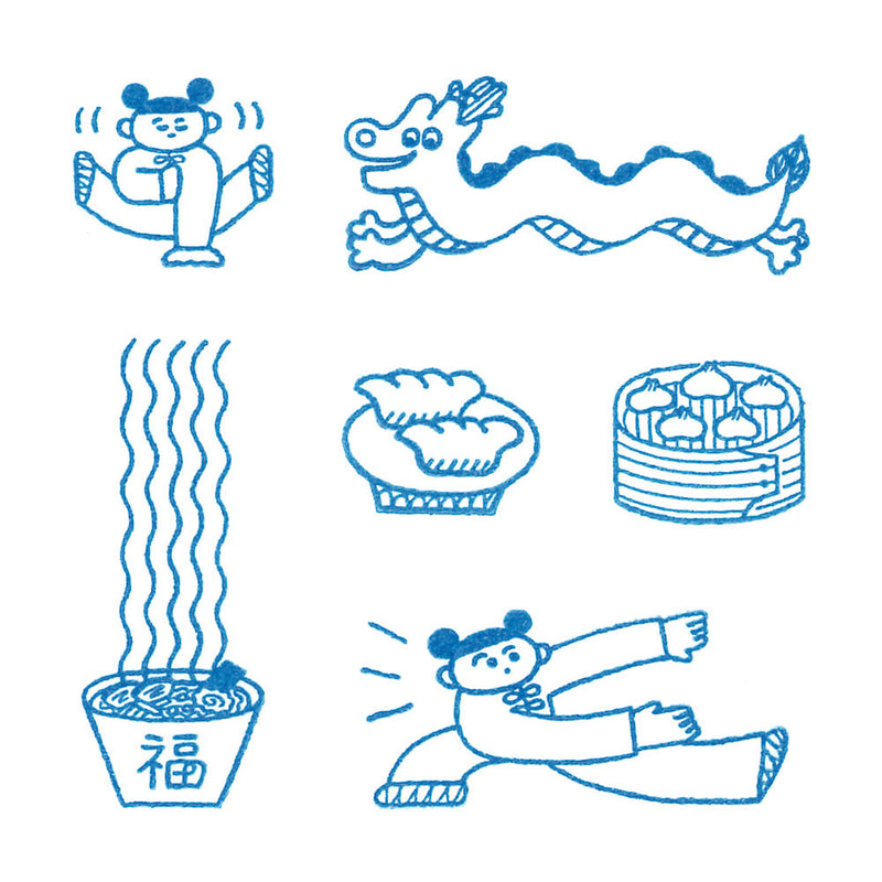 透明スタンプ「氷印」チュウカセット｜HITOTOKI公式オンラインストア
