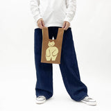 ニットミニマルシェバッグ ベアー（killdisco）