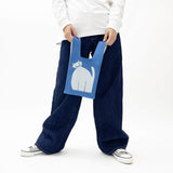 ニットミニマルシェバッグ キャット（killdisco）