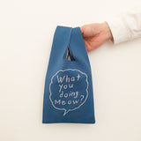 ニットミニマルシェバッグ キャット（killdisco）