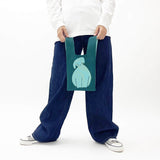 ニットミニマルシェバッグ ドッグ（killdisco）