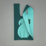 ニットミニマルシェバッグ ドッグ（killdisco）