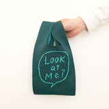 ニットミニマルシェバッグ ドッグ（killdisco）