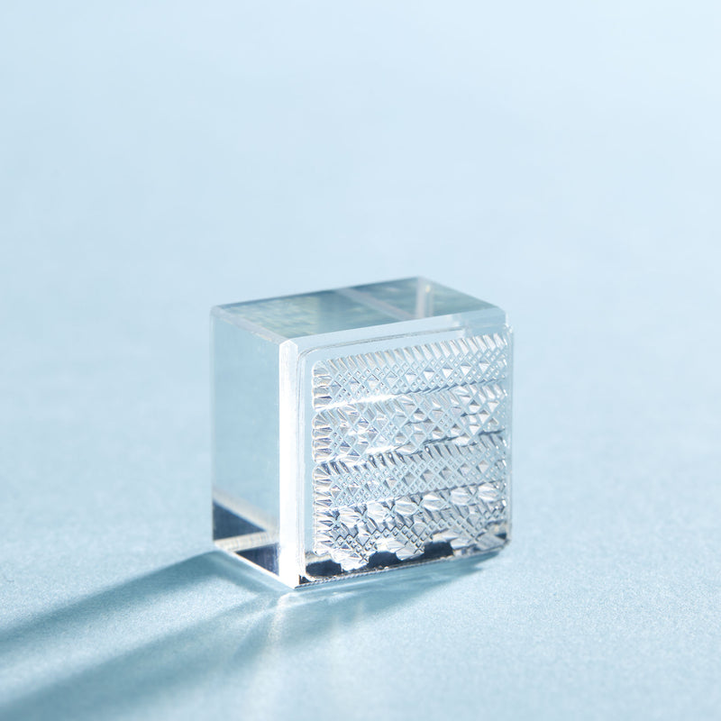透明スタンプ「氷印」小サイズ CLS22-004 クロスステッチ