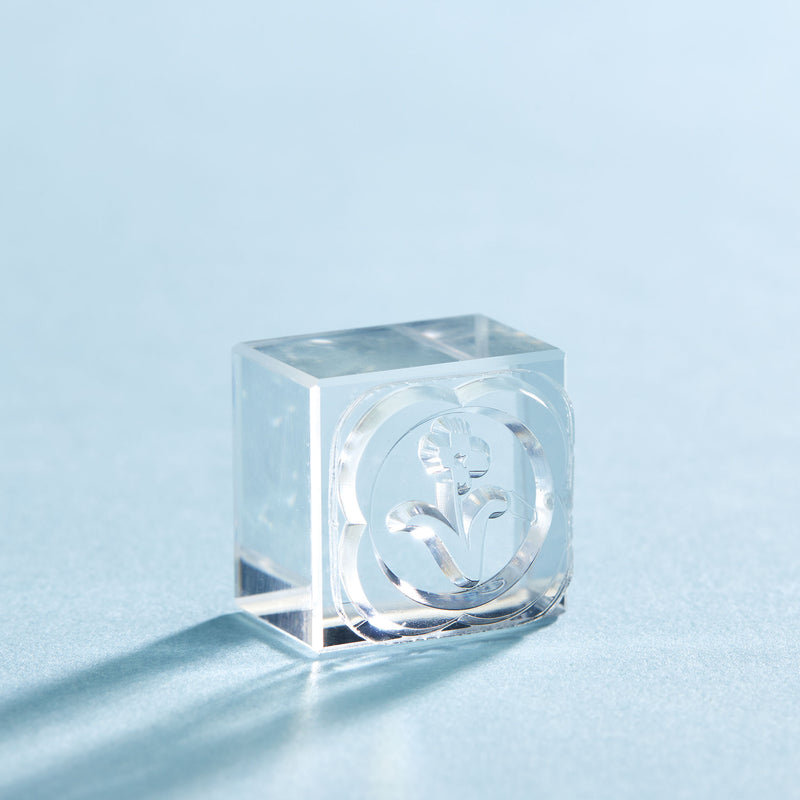 透明スタンプ「氷印」小サイズ CLS22-012 オハナ