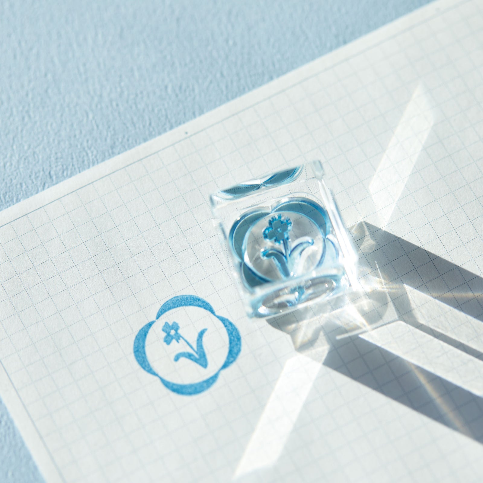 透明スタンプ「氷印」小サイズ CLS22-012 オハナ｜HITOTOKI公式