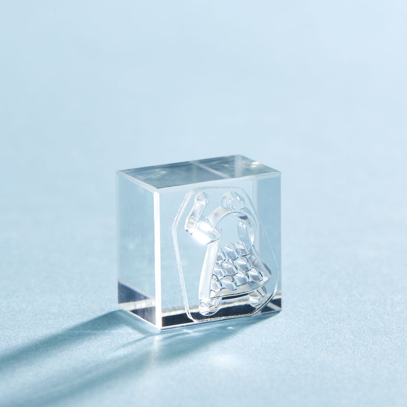 透明スタンプ「氷印」小サイズ CLS22-013 オンナノコ
