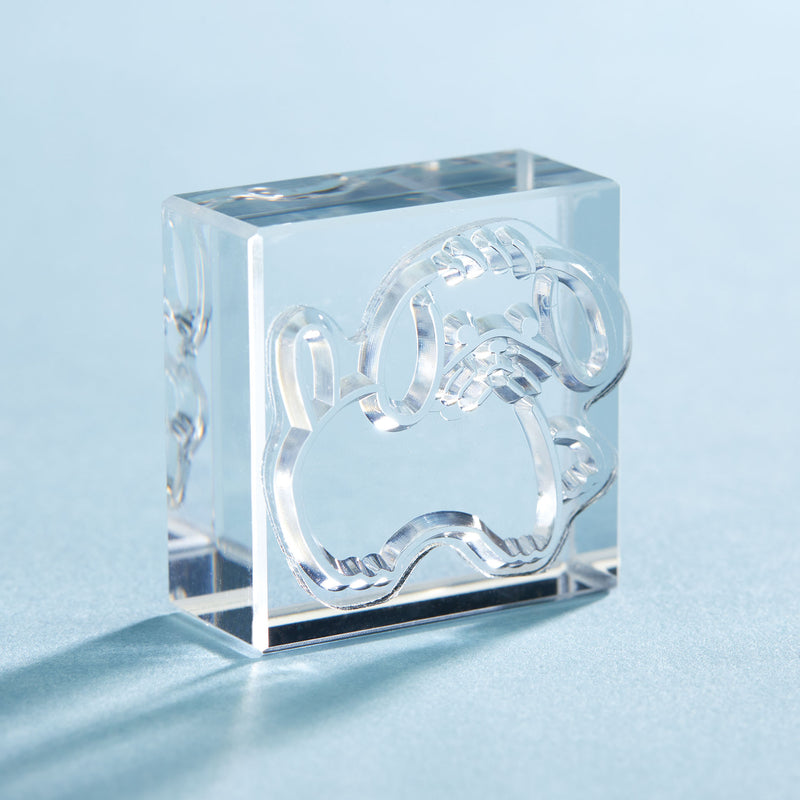 透明スタンプ「氷印」大サイズ CLS33-008 マルチーズ｜HITOTOKI公式 