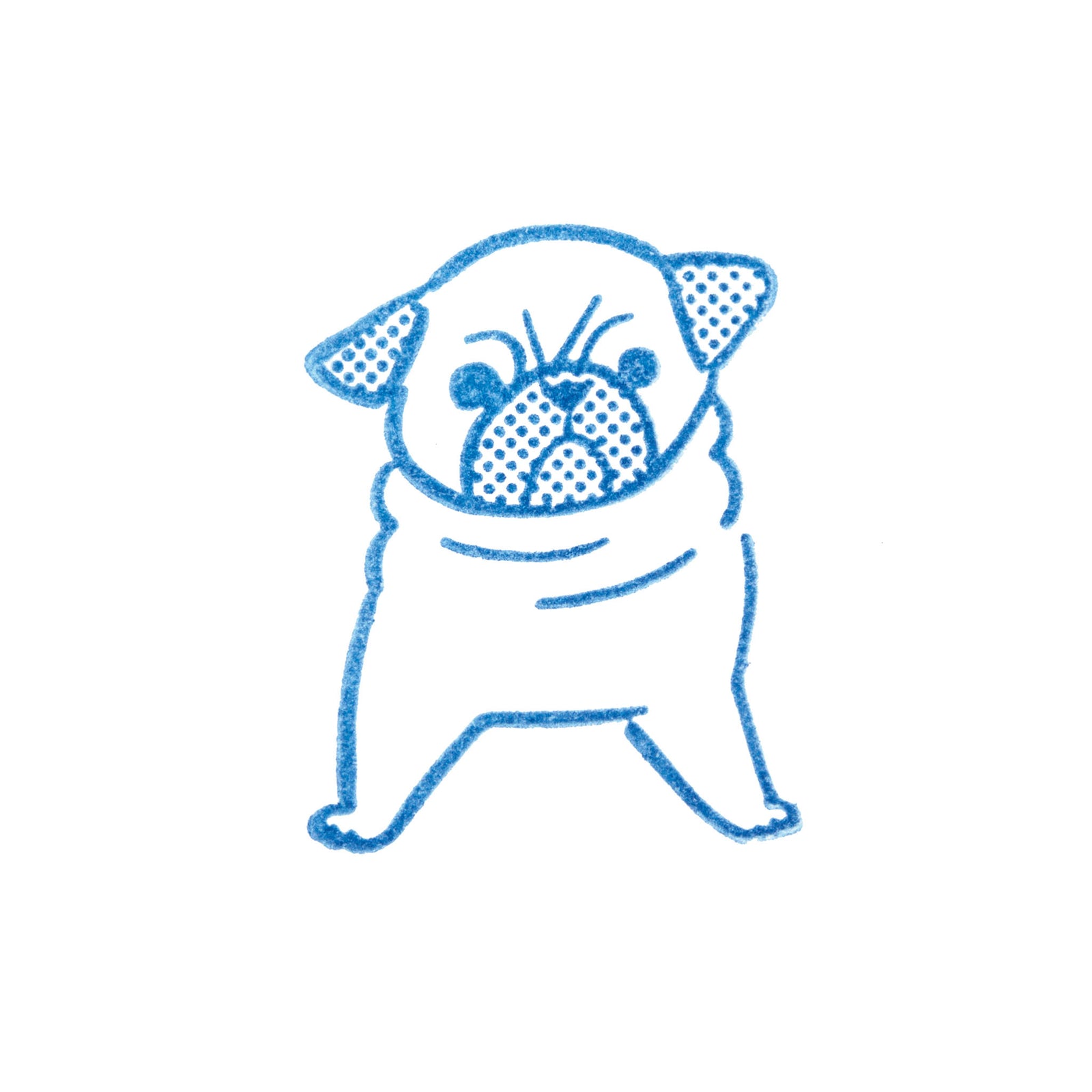 オーダーページ  パグ犬 pugbull.studio 様からご依頼いただき、パグとフレンチ
