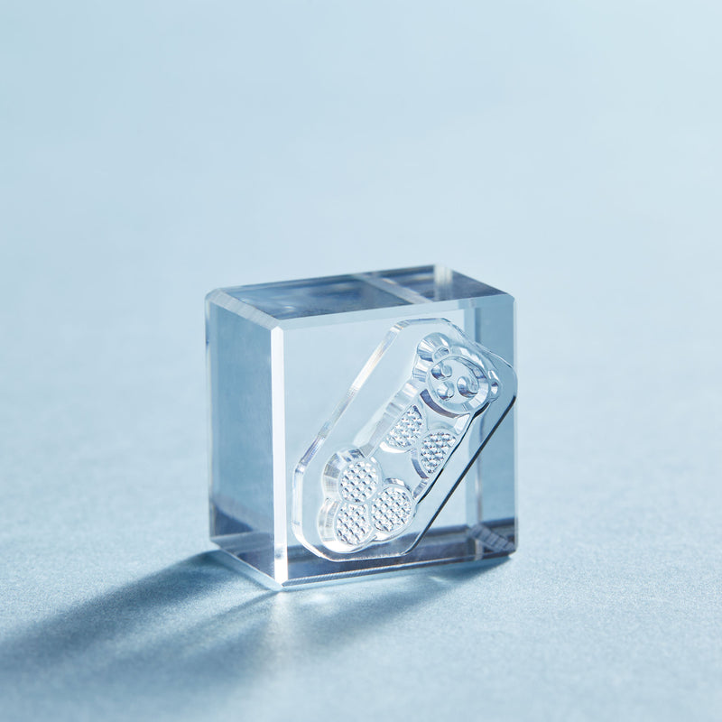 透明スタンプ「氷印」小サイズ ラッコ