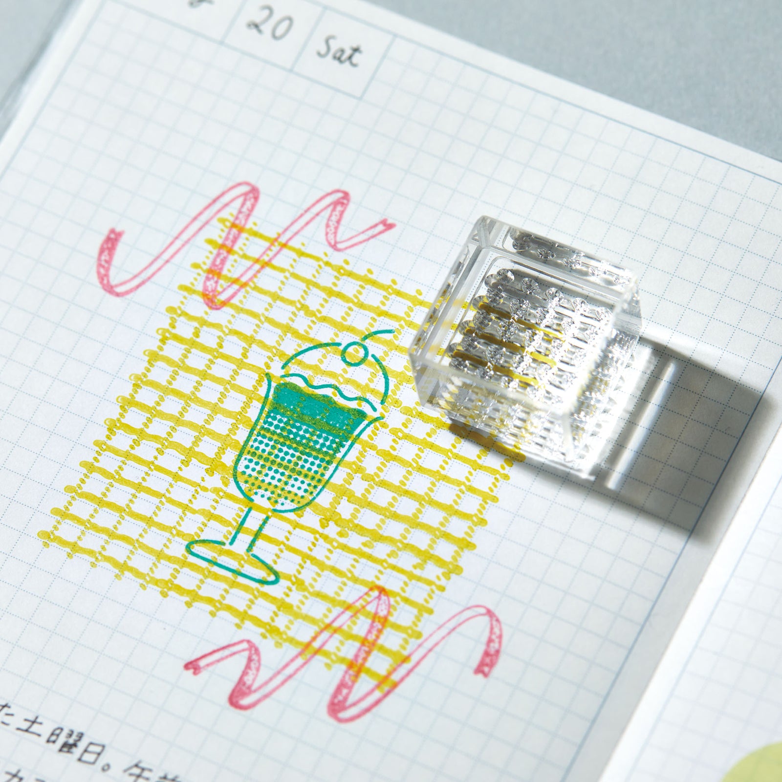 透明スタンプ「氷印」CLSS-004 フラッグセット｜HITOTOKI公式