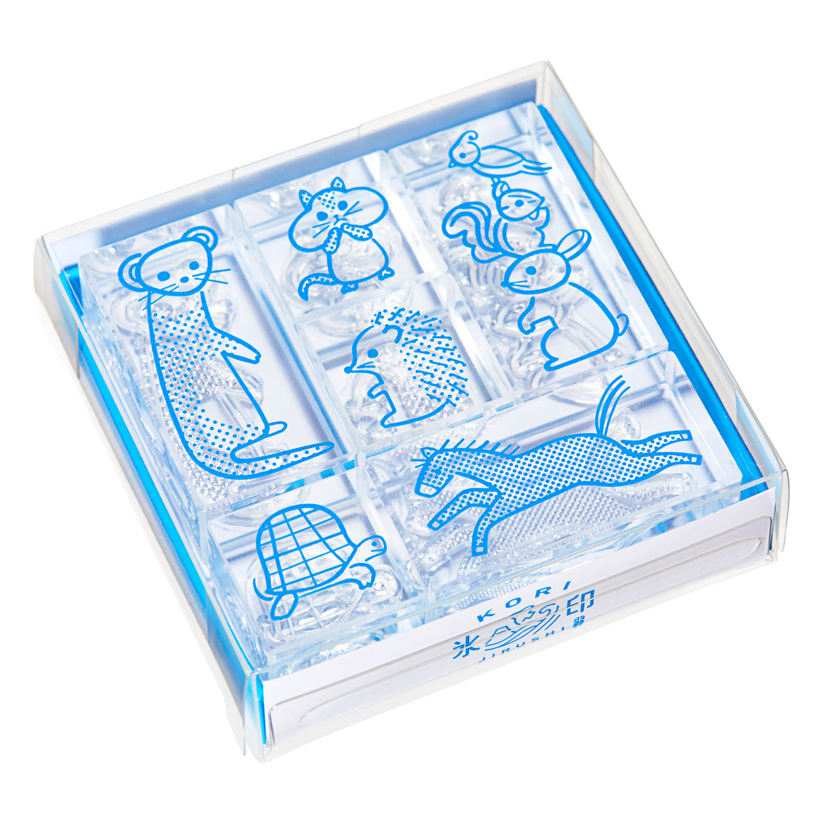 透明スタンプ「氷印」CLSS-006 ドウブツセット｜HITOTOKI公式