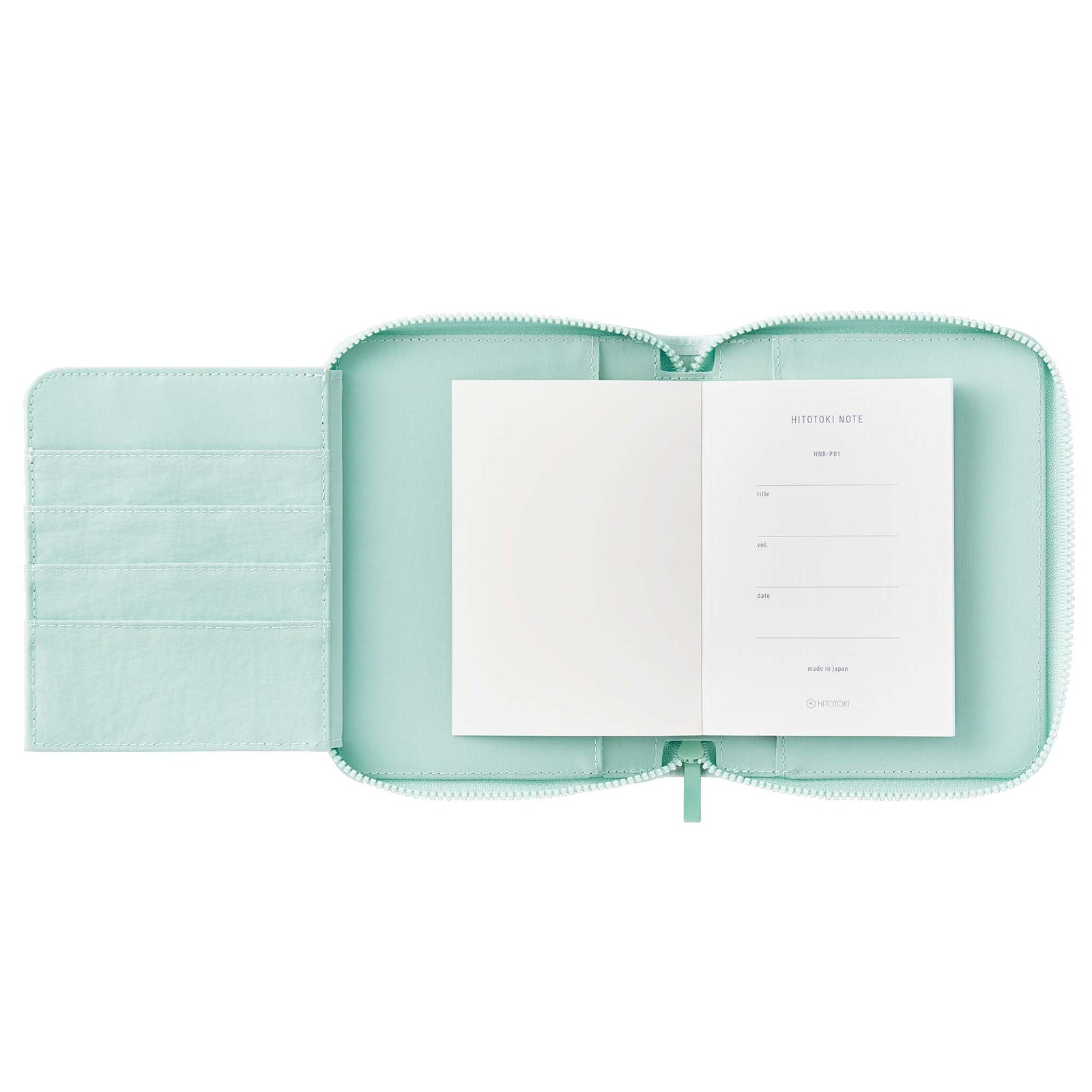 HITOTOKI NOTE パスポートサイズ ラウンドジップタイプ HN-PF02