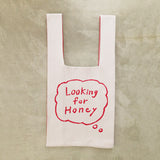 ニットマルシェバッグ ベアー（killdisco）