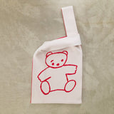 ニットマルシェバッグ ベアー（killdisco）