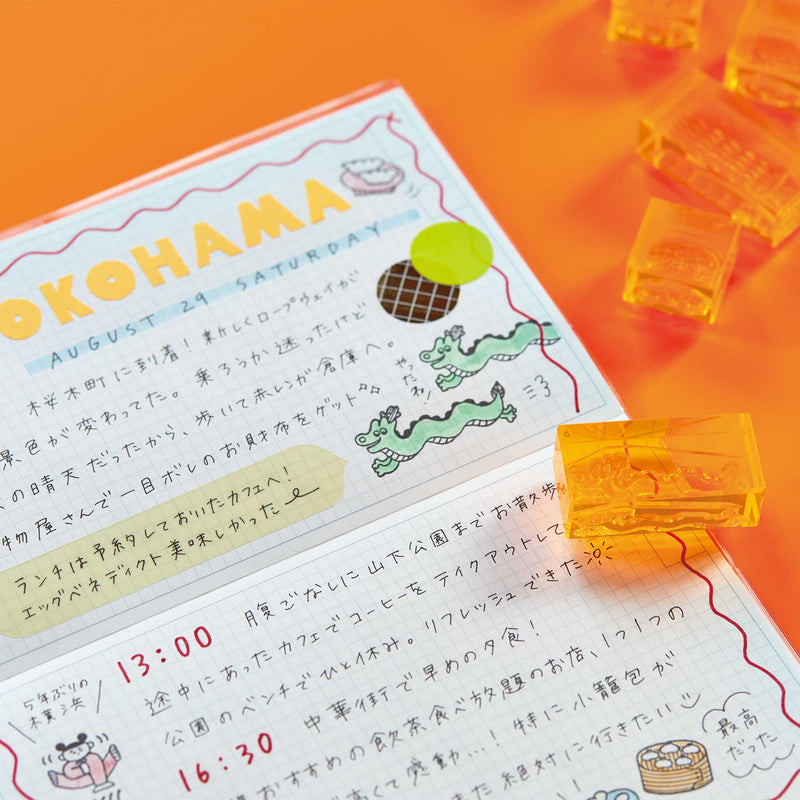 透明スタンプ「氷印」チュウカセット｜HITOTOKI公式オンラインストア