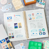 透明スタンプ「氷印」ヒダマリセット