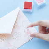 透明スタンプ「氷印」大サイズ ネコ