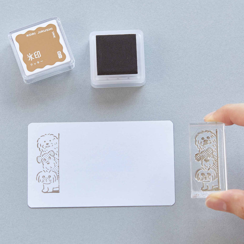 氷印 スタンプパッド クッキー