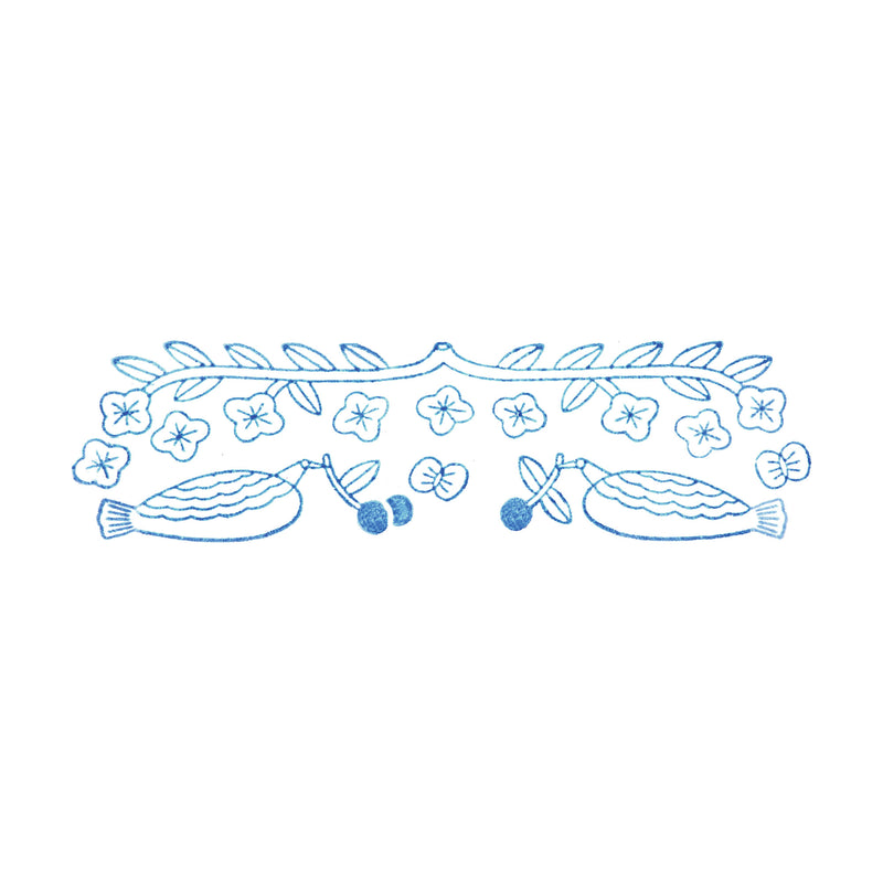 透明スタンプ「氷印」長サイズ ヤスラギ