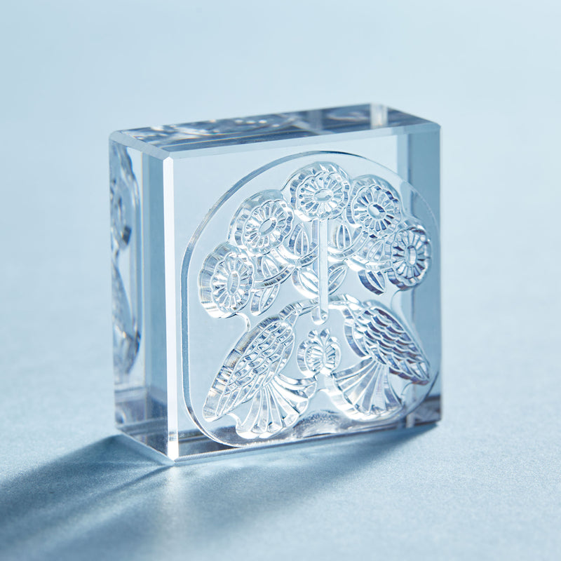 透明スタンプ「氷印」大サイズ ハナヒラク