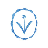 透明スタンプ「氷印」大サイズ ブローチ