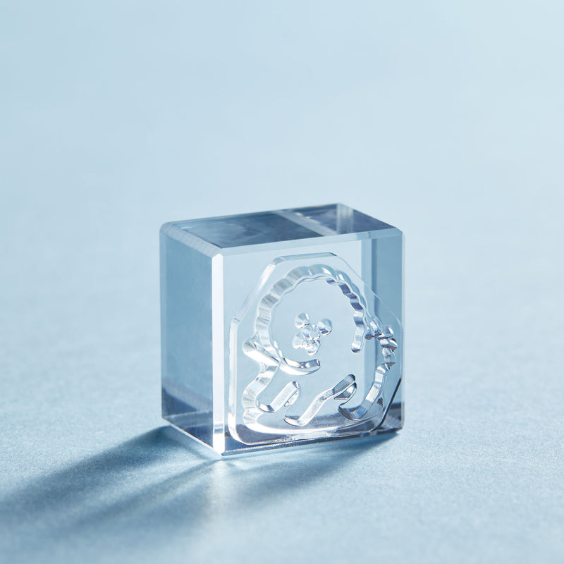 透明スタンプ「氷印」イヌセット