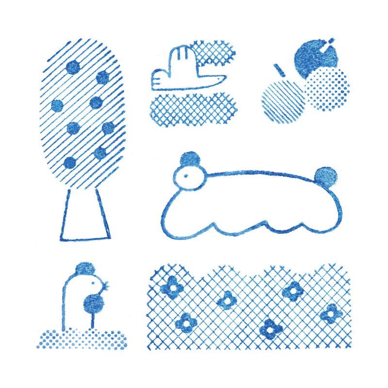 透明スタンプ「氷印」モリセット