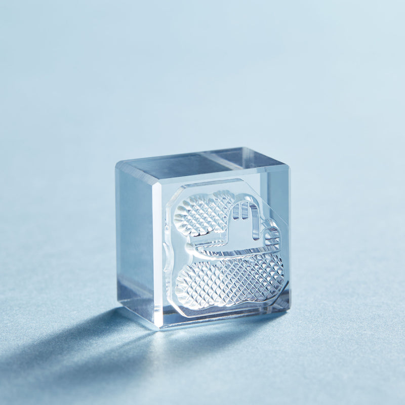 透明スタンプ「氷印」モリセット