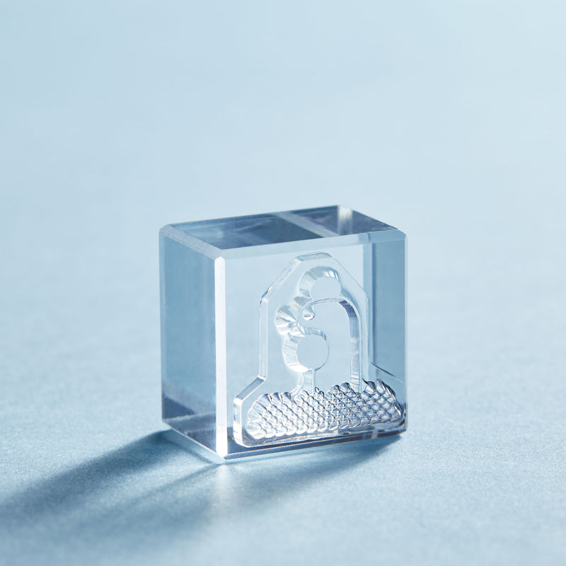 透明スタンプ「氷印」モリセット