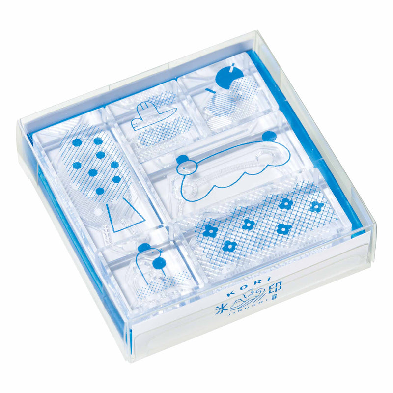 透明スタンプ「氷印」モリセット