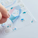 COFFRET ROLL STICKER ピーコックグリーン