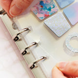 オトナのシールコレクション バインダータイプ 透明シール台紙